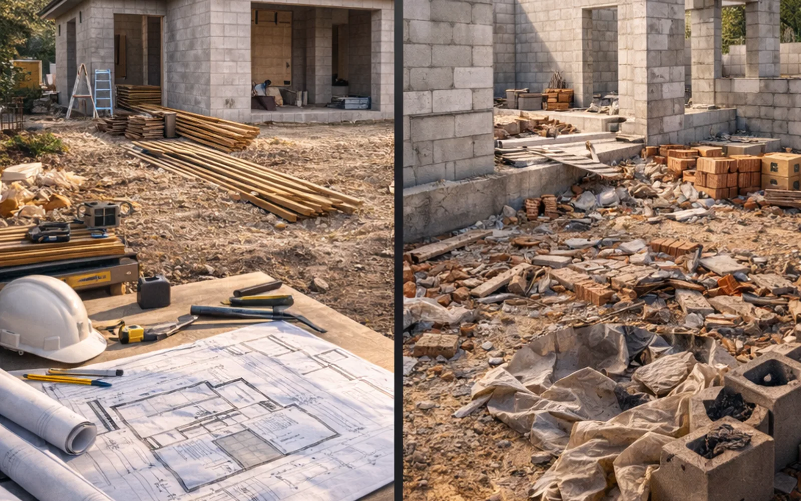 Ошибки при выборе подрядчика для строительства дома